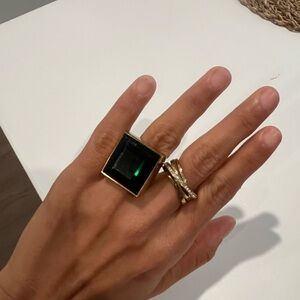 Michael Kors gold ring size 8